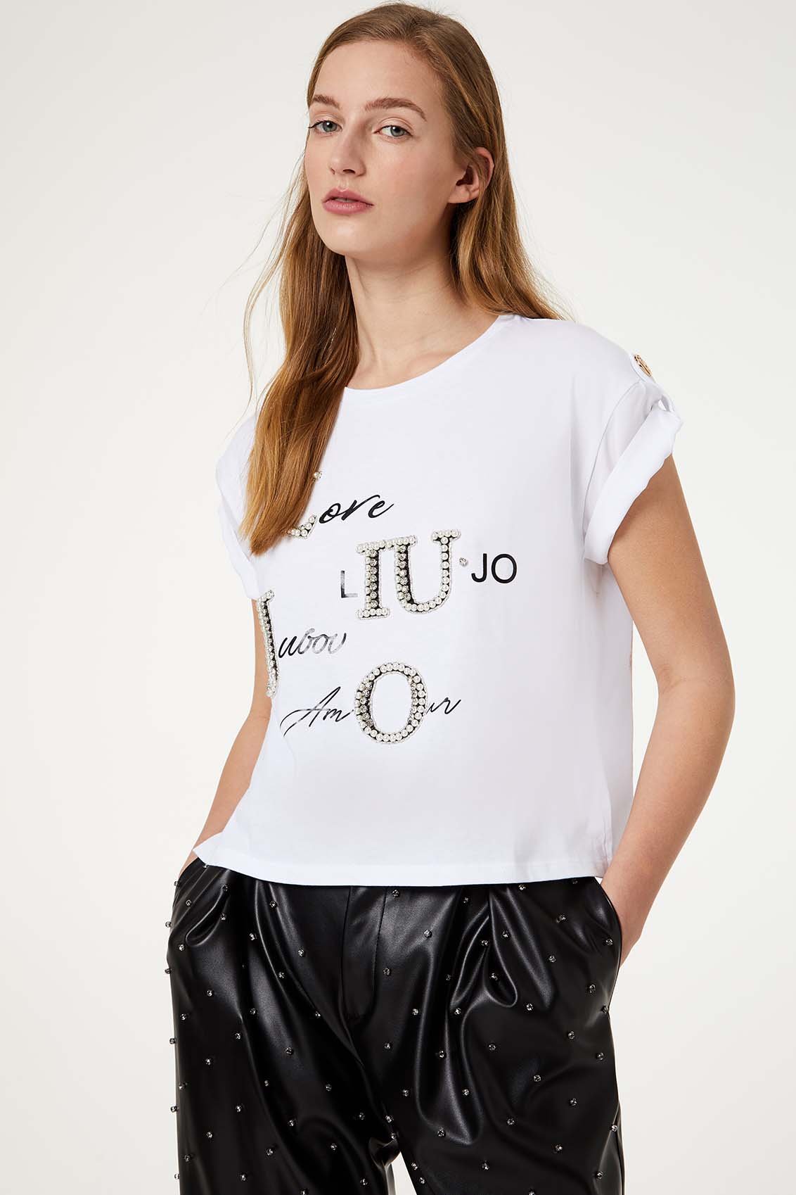 Camiseta de la marca Liu·Jo Blanco