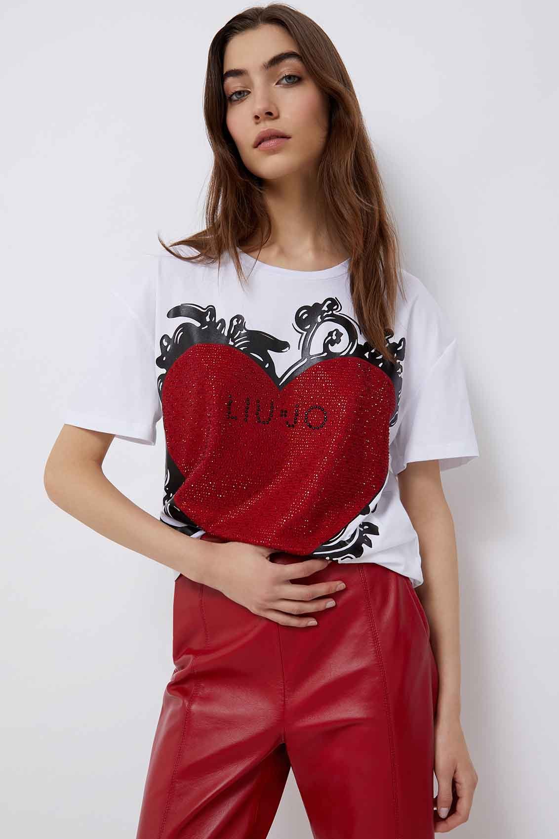 Camiseta de la marca Liu·Jo Blanco