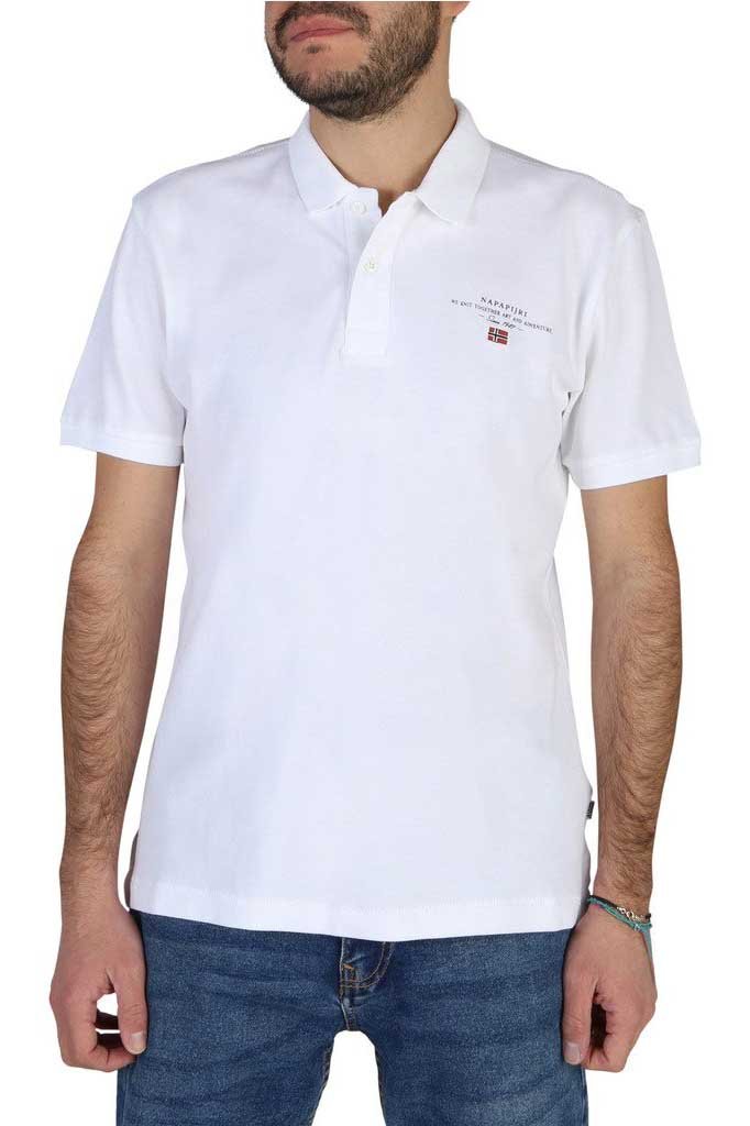 Polo de la marca Napapijri Blanco