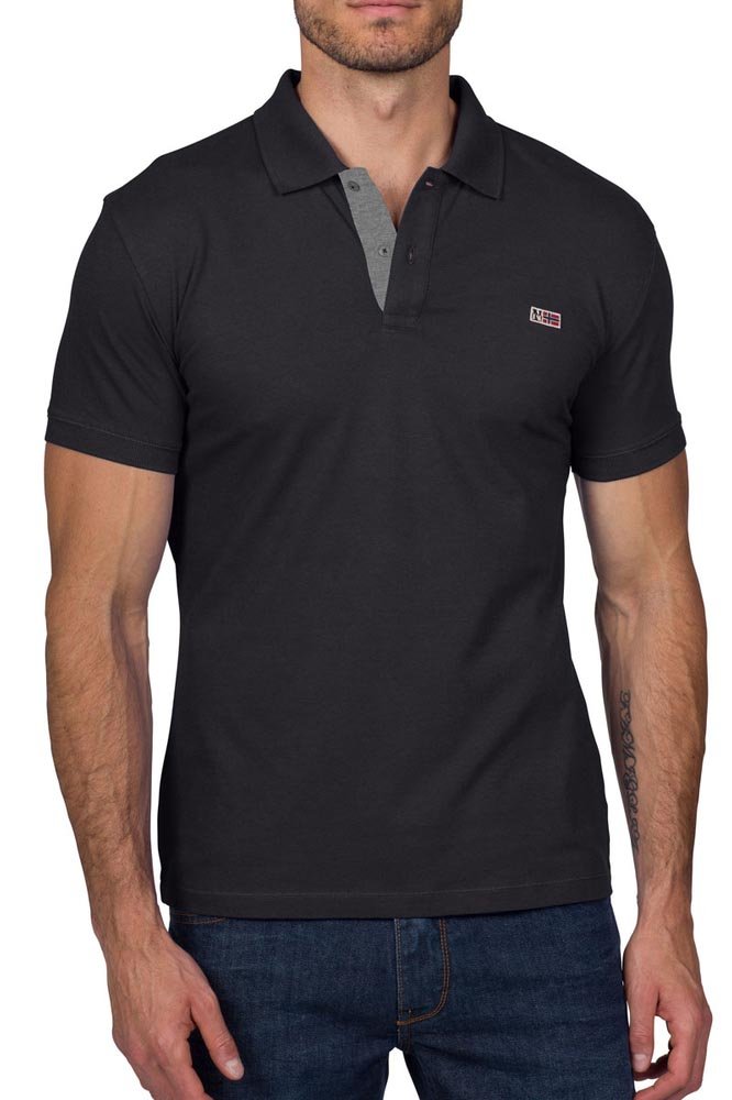 Polo de la marca Napapijri Negro