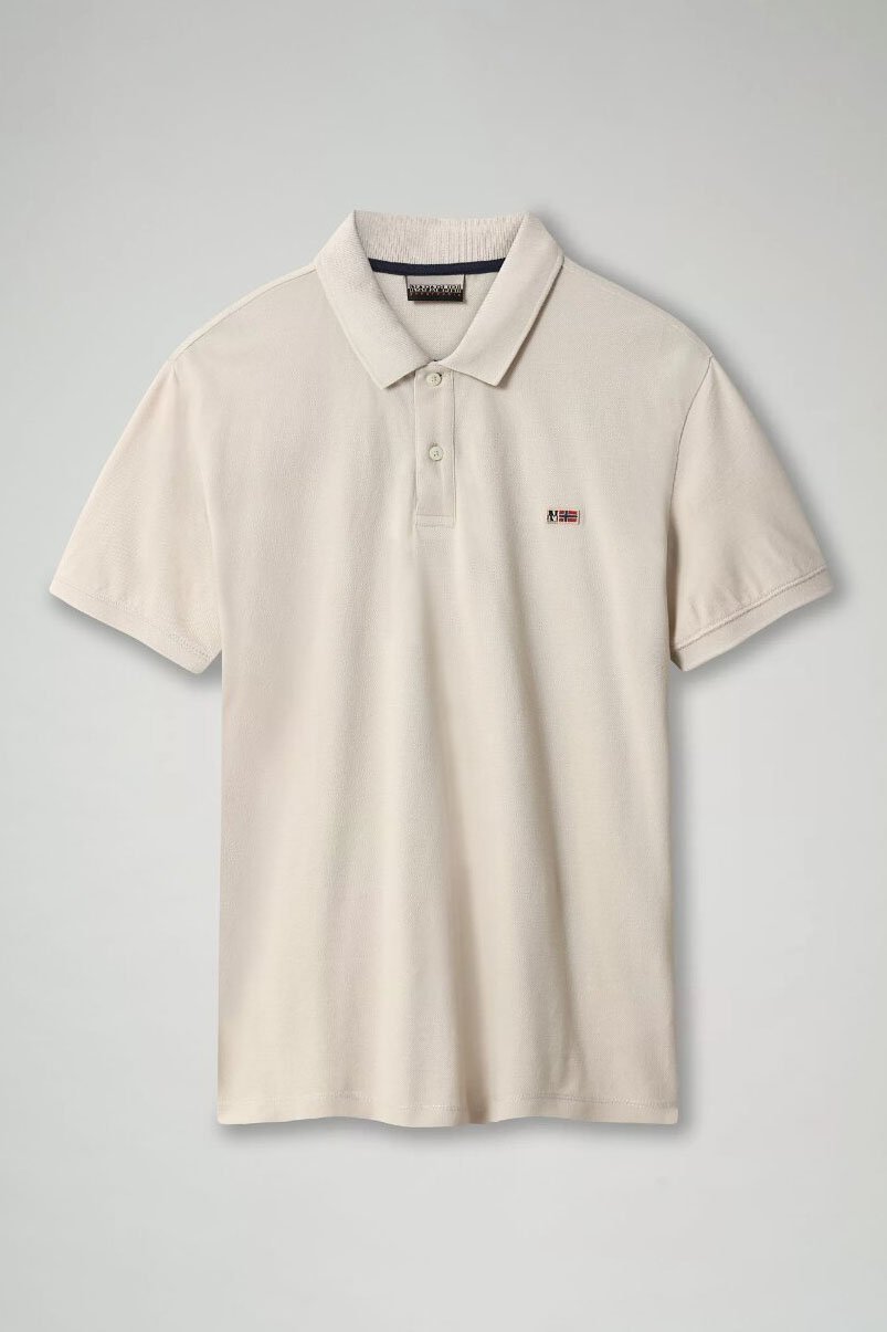 Polo de la marca Napapijri Beige