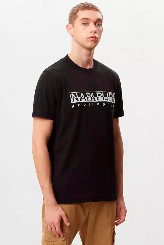 Camiseta de la marca Napapijri Negro