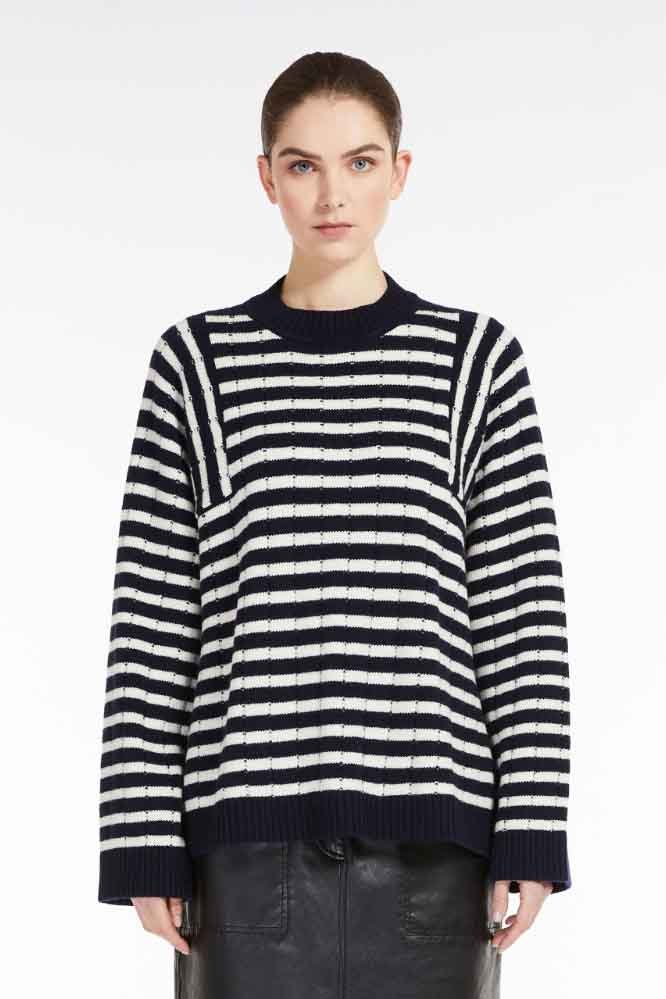 Suéter de la marca Max Mara Azul Marino