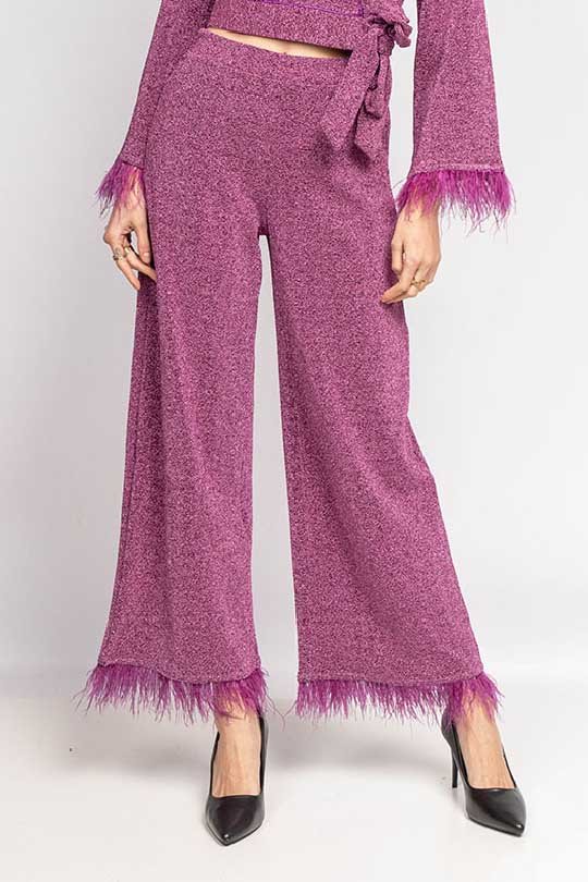 Pantalón de la marca Elli White Rosa