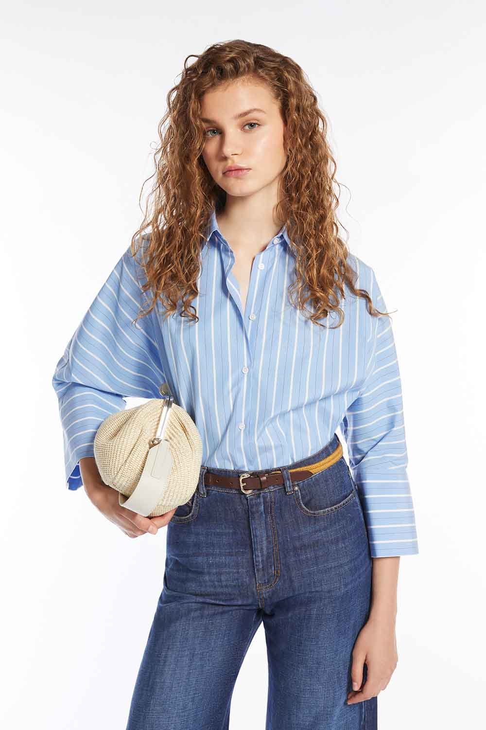 Camisa de la marca Max Mara Azul