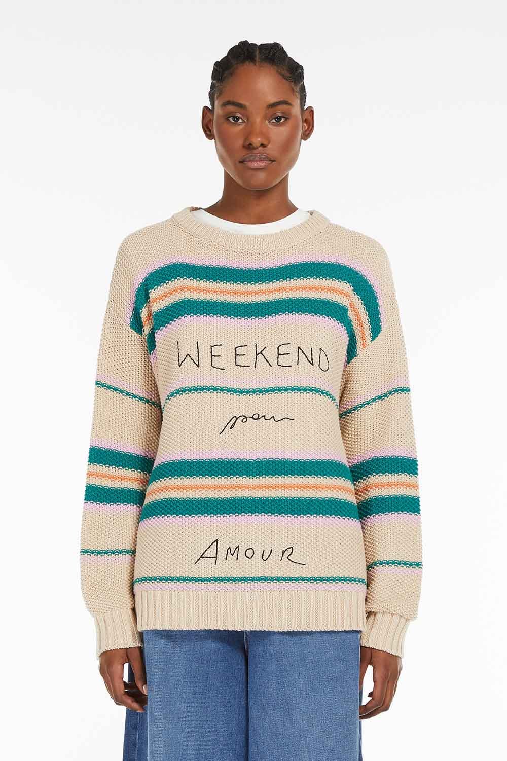 Suéter de la marca Max Mara Estampado