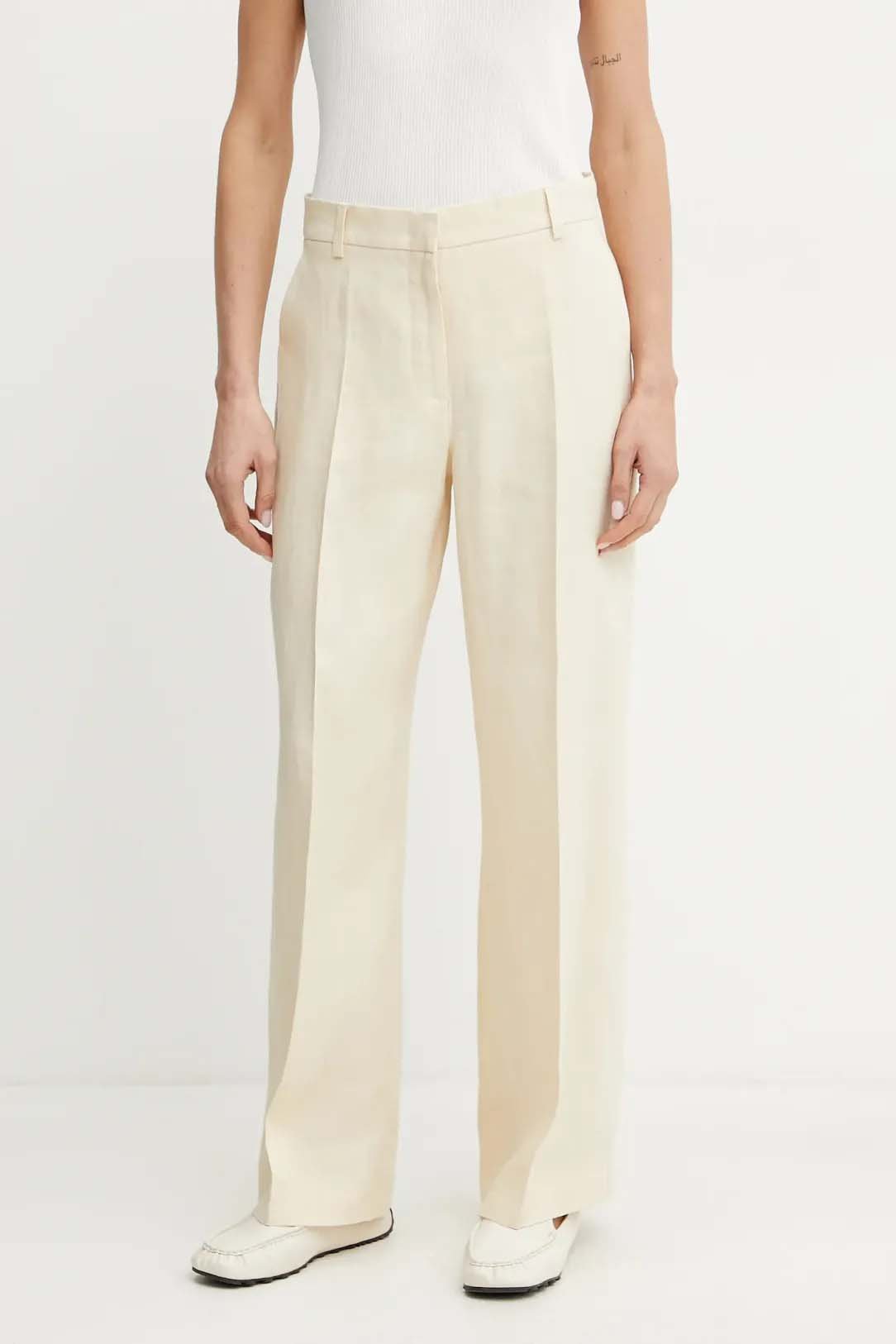 Pantalón de la marca Max Mara Blanco