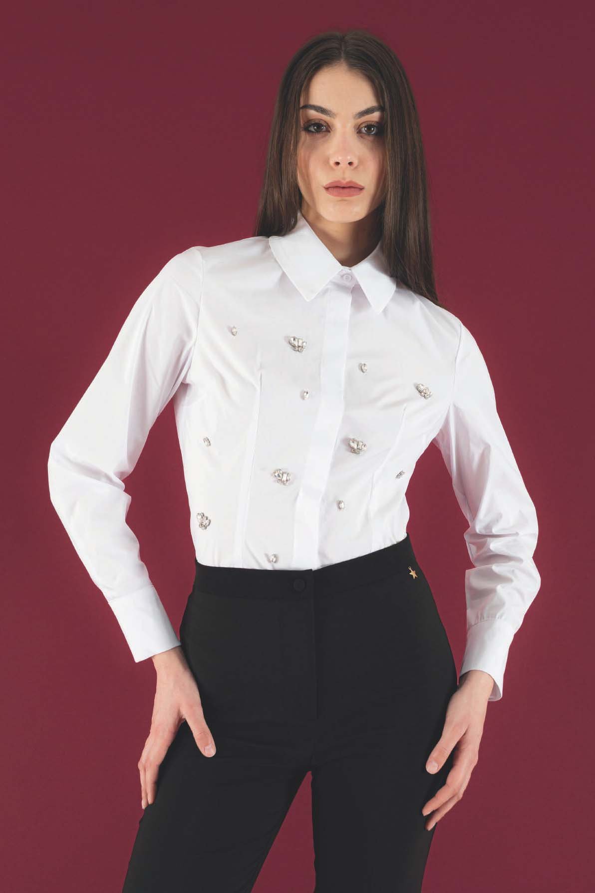 Camisa de la marca QGuapa Milano Blanco