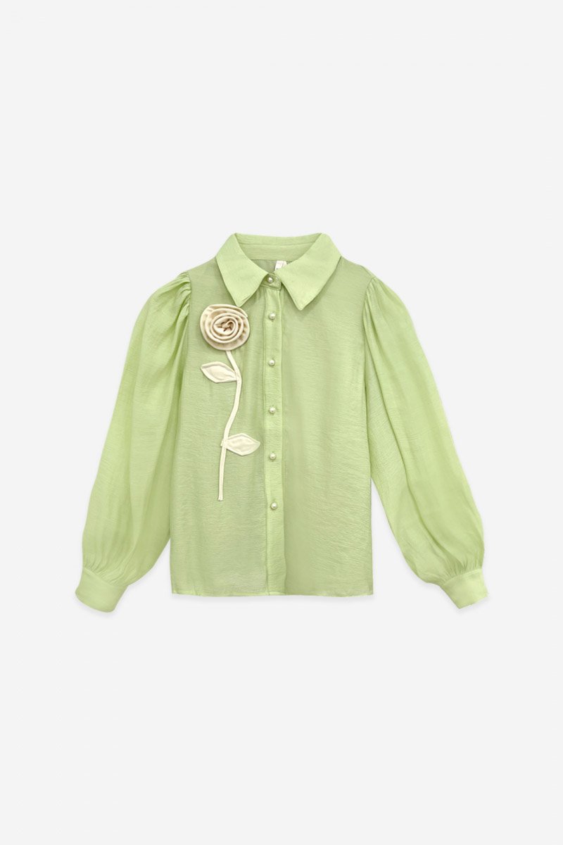 Camisa de la marca QGuapa Milano Verde