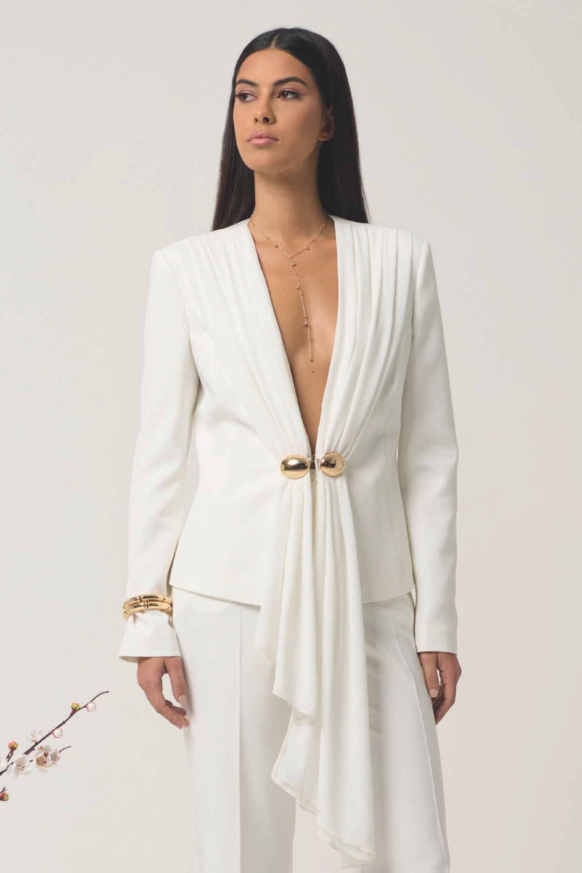Chaqueta de la marca QGuapa Milano Blanco